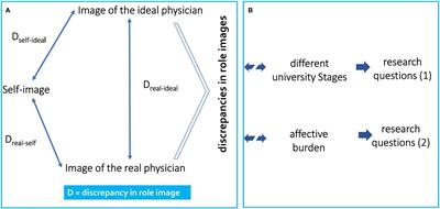 Insights into discrepancies in professional identities and role models in undergraduate medical education in the context of affective burden